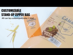 DICHTUNGS-Taschen-Folien-Aluminium-Stand der Multiplen Choices drei Seitenherauf Nahrungsmittelbeutel