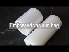 Kundenspezifischer Heißsiegel PA-Vakuumdichtungs-Speicher sackt prägeartige Vakuumeichmeister-Tasche für Nahrung ein