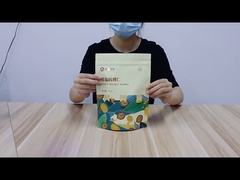 Heiße versiegelt Protein-Pulver-Reißverschluss-Verpackentaschen-Imbiss-Nüsse Matte Stand Up Food Bag