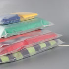 Custom Resealable PVC Ziplockk Packaging Bag Clear Frosted Plastic Zip Bags For Clothes