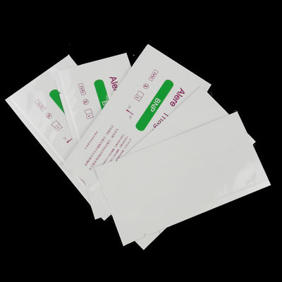 Medizinisches Prüfungsseiten-Dichtungs-Kissen der reagens-verpackendes Aluminiumfolie-Taschen-3 mit Reißverschluss