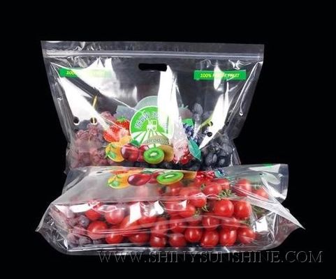 Supermarkt-klares Obst- und GemüseVerpackenpp.-PET-Trauben-frische Frucht-Plastikverpacken